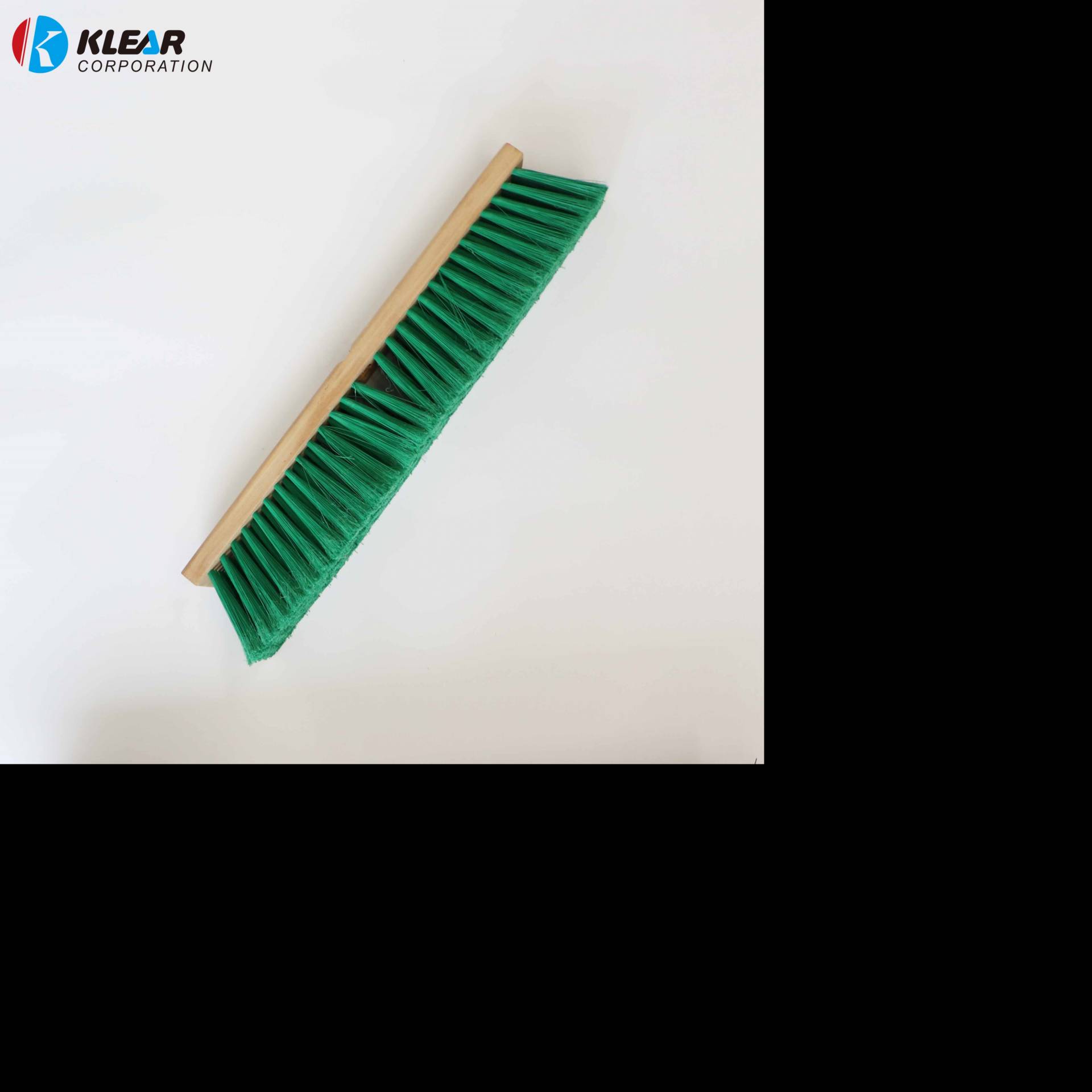 Outdoor Wooden Stiff Bristle Brush Hard Broom Cleaning Brush Garden Floor Brush